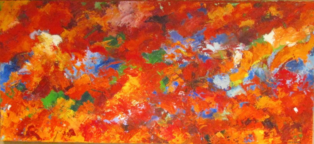 Explosión - Óleo sobre tela - Tere Borda