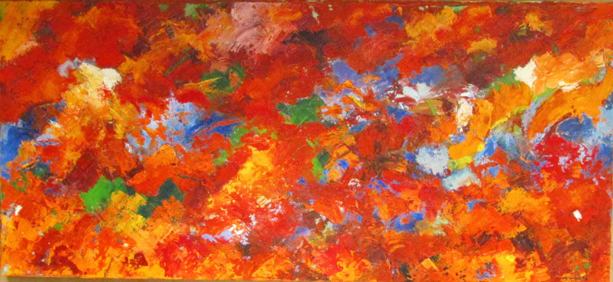 Explosión - Óleo sobre tela - Tere Borda