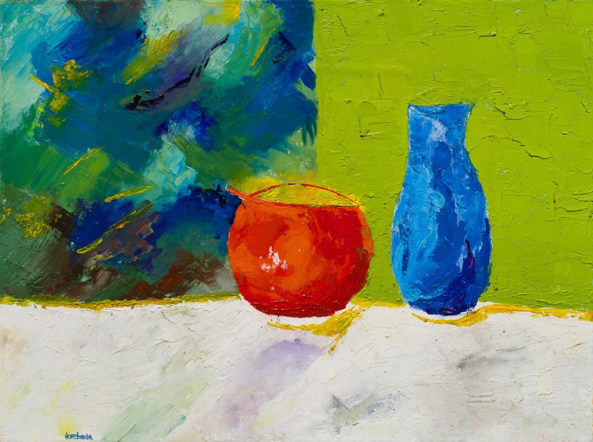 Objetos - Óleo sobre tela - Tere Borda