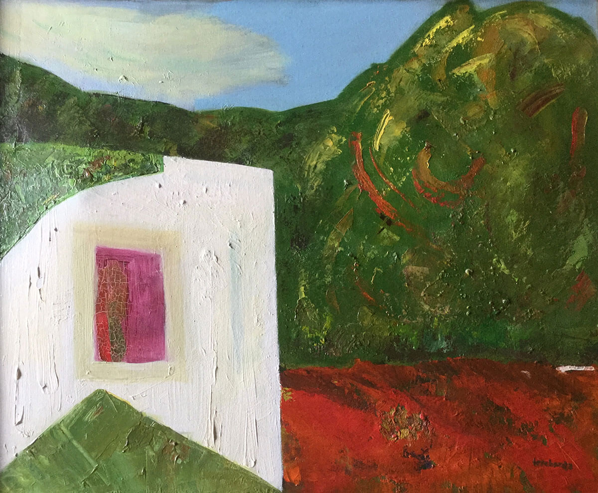 Casa Blanca - Óleo sobre tela - Tere Borda